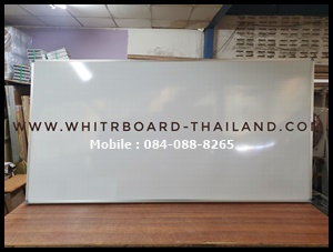 กระดานไวท์บอร์ด แขวนผนัง ขอบอลูมิเนียมโค้งมน (ไวท์บอร์ดแม่เหล็ก+มีเส้นตารางในตัว) วัสดุนำเข้าจากต่างประเทศ (whiteboard,ไวท์บอร์ด) กระดาน ไวท์บอร์ด ราคา พิเศษ!!!