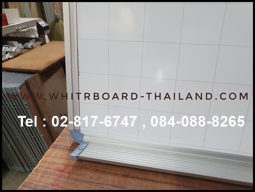 กระดานไวท์บอร์ด แขวนผนัง แม่เหล็ก+มีเส้นตารางในตัว  (Whtieboard-thailand)