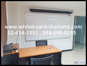 กระดานไวท์บอร์ด แขวนผนัง ขอบอลูมิเนียม(โค้งมน) ขนาด 120 X 240 ซม. (Whiteboard-Thailand),(ไวท์บอร์ดแขวนผนัง),(whiteboard),(ไวท์บอร์ด),(กระดานไวท์บอร์ด)