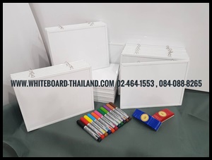 กระดานไวท์บอร์ด แขวนผนัง ขอบอลูมิเนียม(อบขาว) ขนาด 20 X 30 ซม. มีจำหน่ายทุกขนาด (Whiteboard-Thailand)
