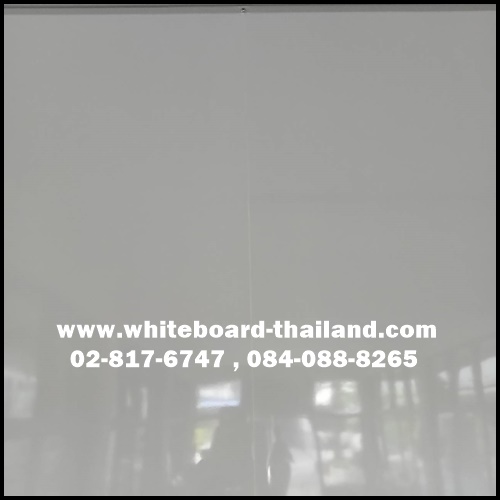 กระดานไวท์บอร์ด แขวนผนัง ขอบอลูมิเนียม (สั่งทำขนาดพิเศษ) ขนาด 195 X 310 ซม. "แบบมีรอยต่อ" Whiteboard-Thailand